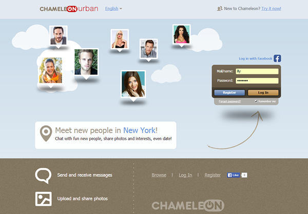 Chameleon ster social network dating software